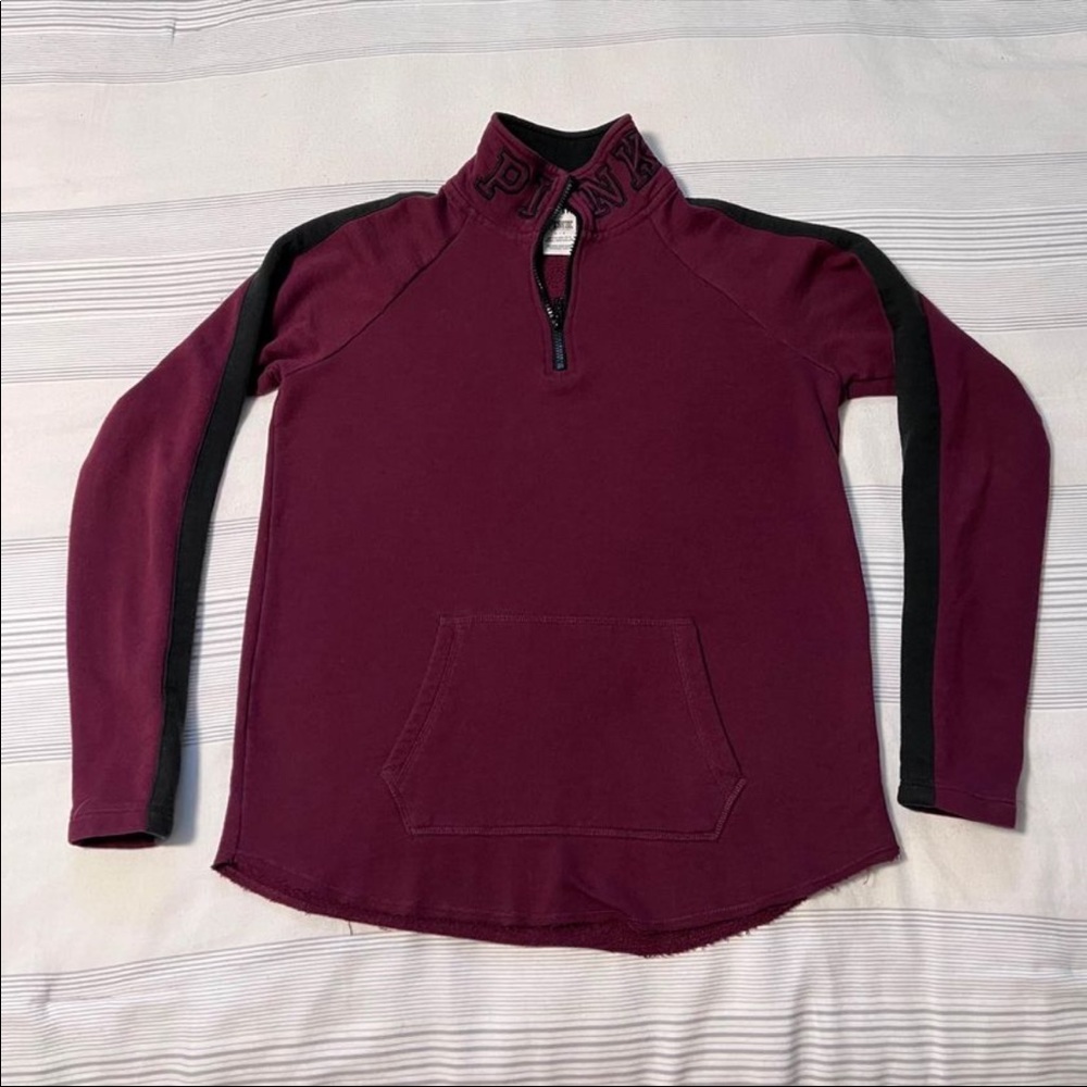 Victoria’s Secret Pink 1/4 Zip Sweater